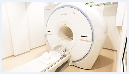 精密な検査を行います（MRI検査）